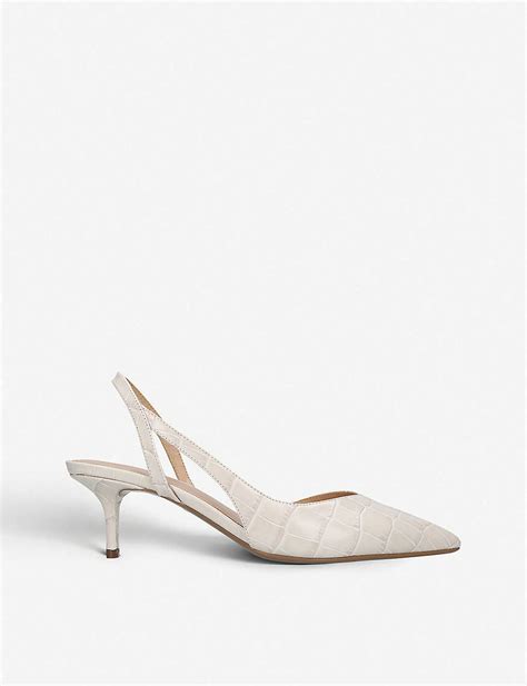 michael kors pumps eliza|Eliza Leather Pump .